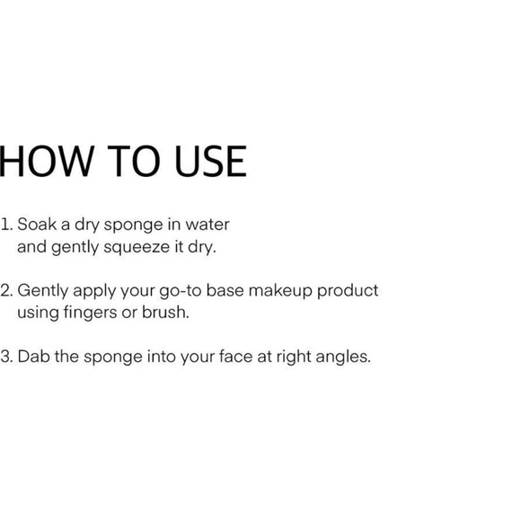 The Tool Lab HappyRim Makeup Sponge KBeauty Korean Brand NEW - Picture 6 of 6